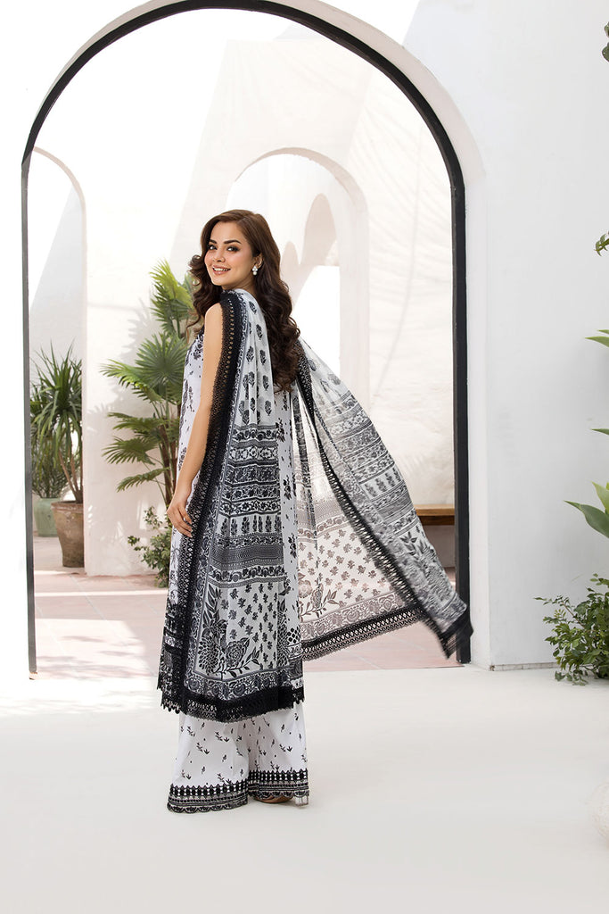 Sobia Nazir | Vital Lawn 25 | 10A S Off White Lawn