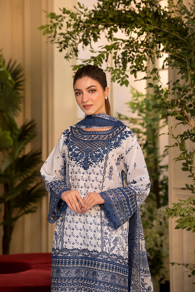 Sobia Nazir | Vital Lawn 25 | 10B L White Lawn