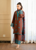 Fozia Khalid | Silk Spire | COCOA XS Brown Raw Silk