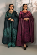 Iznik | Exclusive Winter | UE-352 Custom Size Teal Green Slub Khaddar