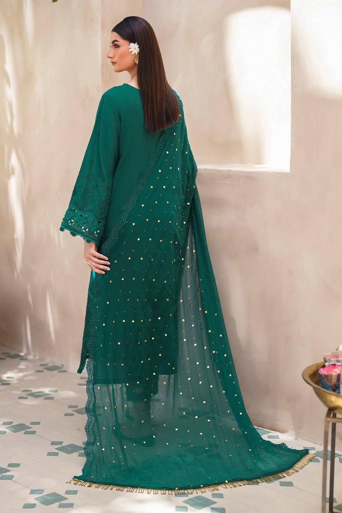 Nureh | Bazaar Lawn | NS-135 - Pakistani Designer Dress - by Nureh | Type: Luxury - 100% Original at Saira Sultan