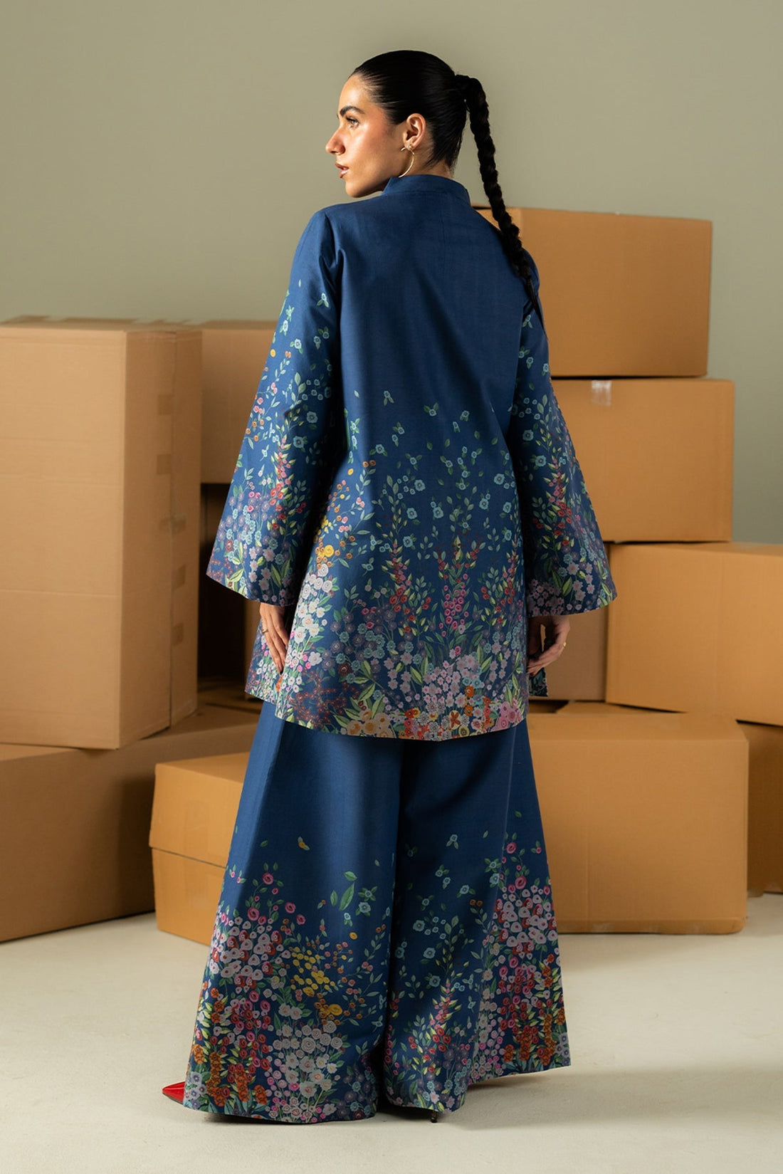 Afrozeh | Coords 25 | Muted - Pakistani Designer Dress - by Afrozeh - Type : Ladies Clothes - 100% Original at Saira Sultan