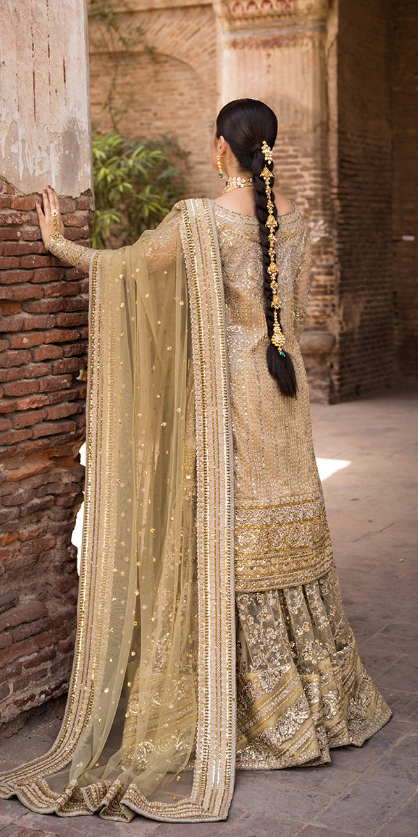 Erum Khan | Jahan Wedding Formals | FARIDA - Pakistani Designer Dress - by Erum Khan | Type: Bridal - 100% Original at Saira Sultan