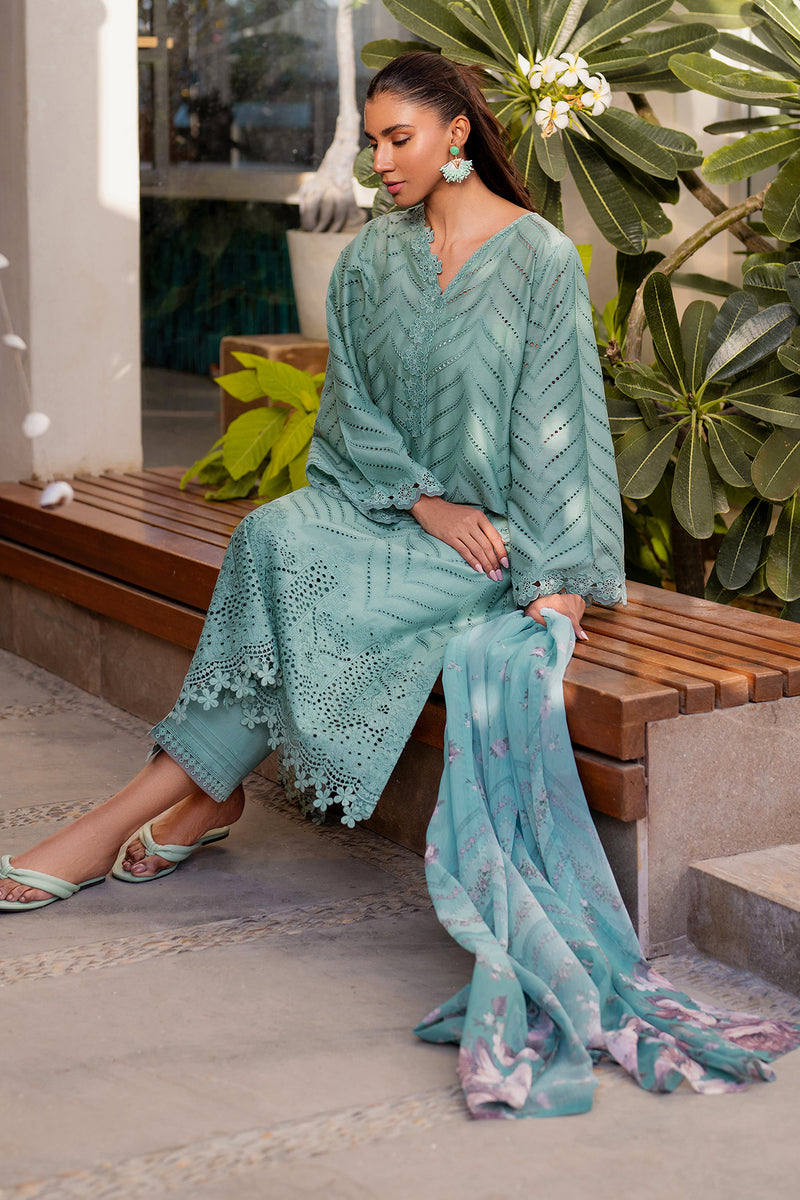 Baroque | Luxury Pret 25 | UF-4100 XL Aqua Lawn