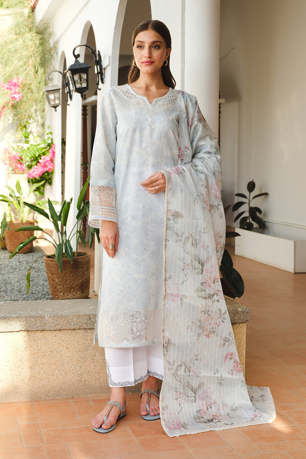 Baroque | Luxury Pret 24 | LAWN UF-658 - Pakistani Designer Dress - by Baroque | Type: Luxury - 100% Original at Saira Sultan