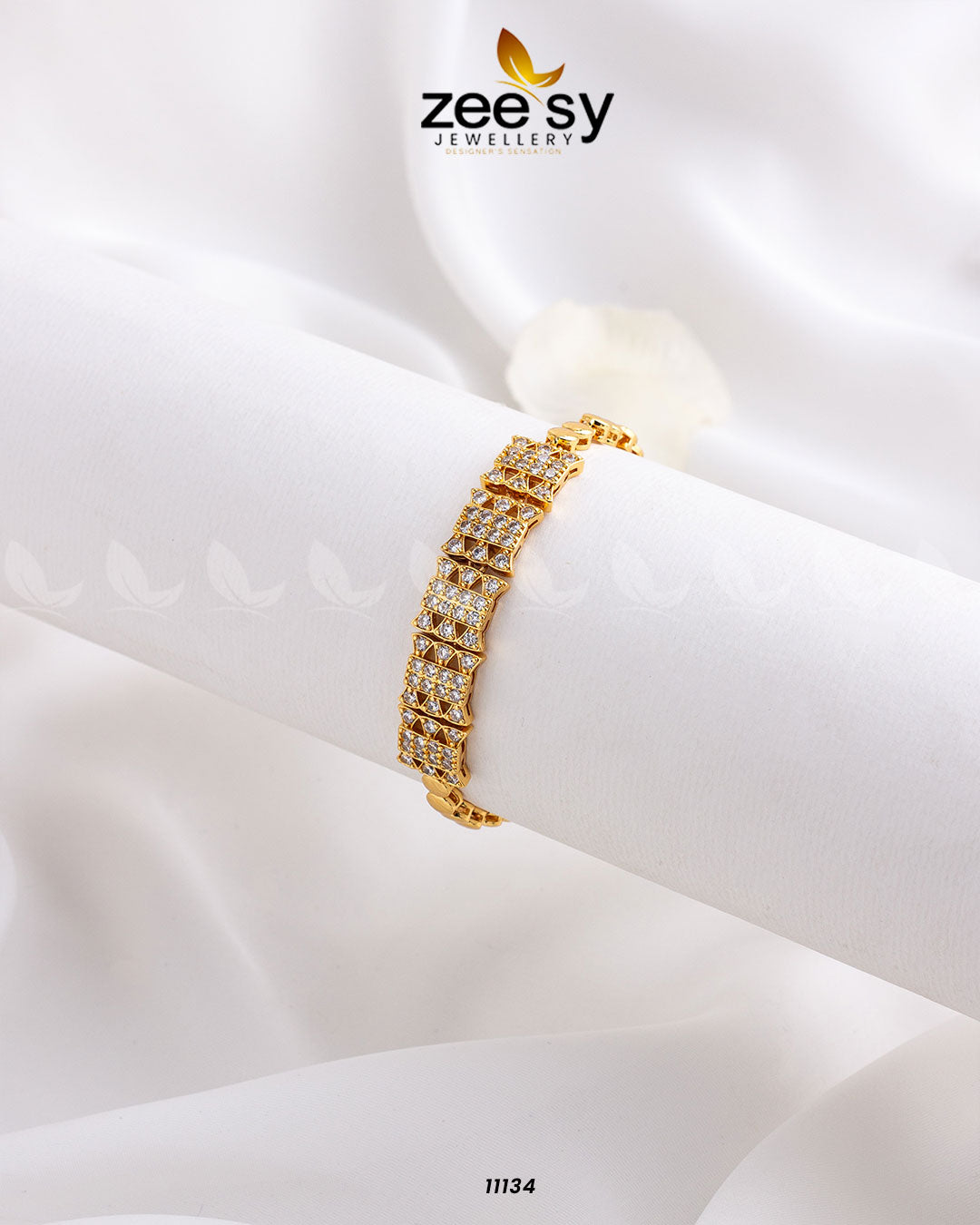 Adorned Bracelets Golden