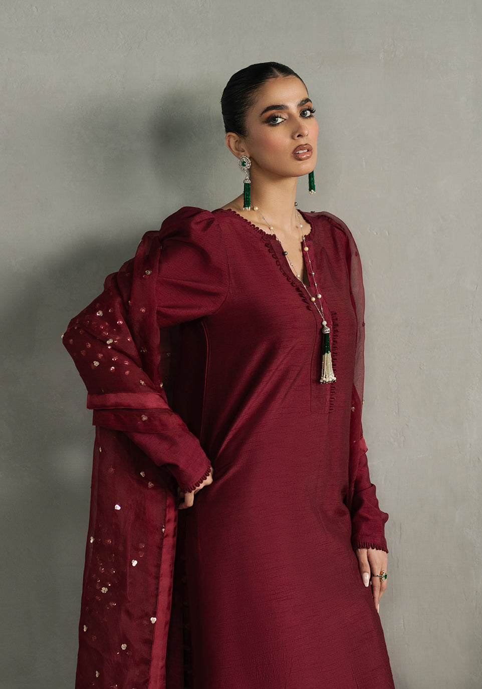 Zarqash | Silk Edit | ZQS 018 ROSE ROUGE
