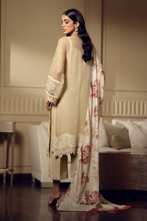 Baroque | Luxury Pret 24 | CHIFFON UF-513 - Pakistani Designer Dress - by Baroque | Type: Luxury - 100% Original at Saira Sultan