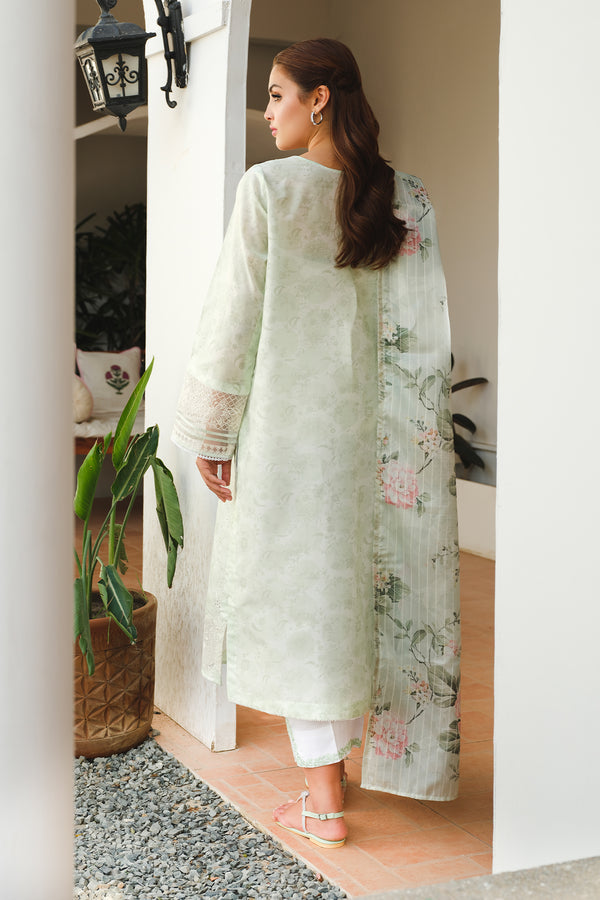 Baroque | Luxury Pret 24 | LAWN UF-659 - Pakistani Designer Dress - by Baroque | Type: Luxury - 100% Original at Saira Sultan