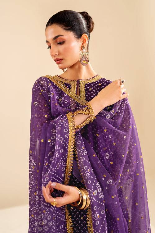 Baroque | Luxury Pret 24 | CHIFFON UF-625 - Pakistani Designer Dress - by Baroque | Type: Luxury - 100% Original at Saira Sultan