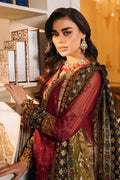 Baroque | Chantelle Embroidered Collection | CH12-07 - Pakistani Designer Dress - by Baroque | Type: Bridal - 100% Original at Saira Sultan