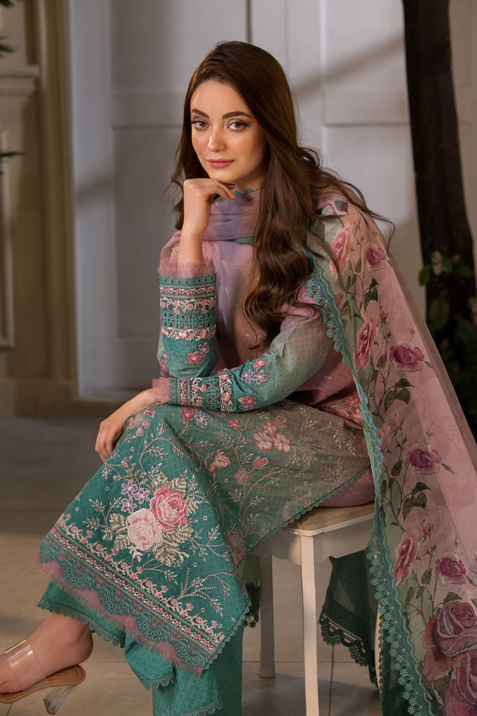 Sobia Nazir | Vital Lawn 25 | 11A S Green Blue Lawn
