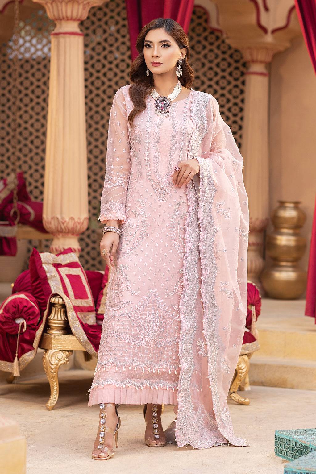 Neeshay | Dastgah Festive Formals | MEHR - Pakistani Designer Dress - by Neeshay | Type: Formal - 100% Original at Saira Sultan