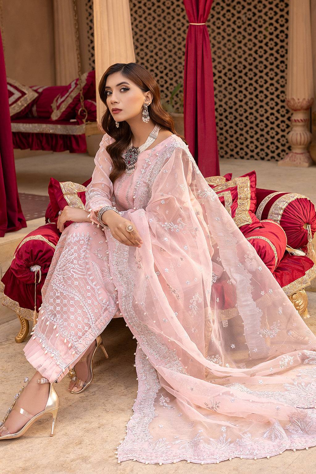 Neeshay | Dastgah Festive Formals | MEHR - Pakistani Designer Dress - by Neeshay | Type: Formal - 100% Original at Saira Sultan