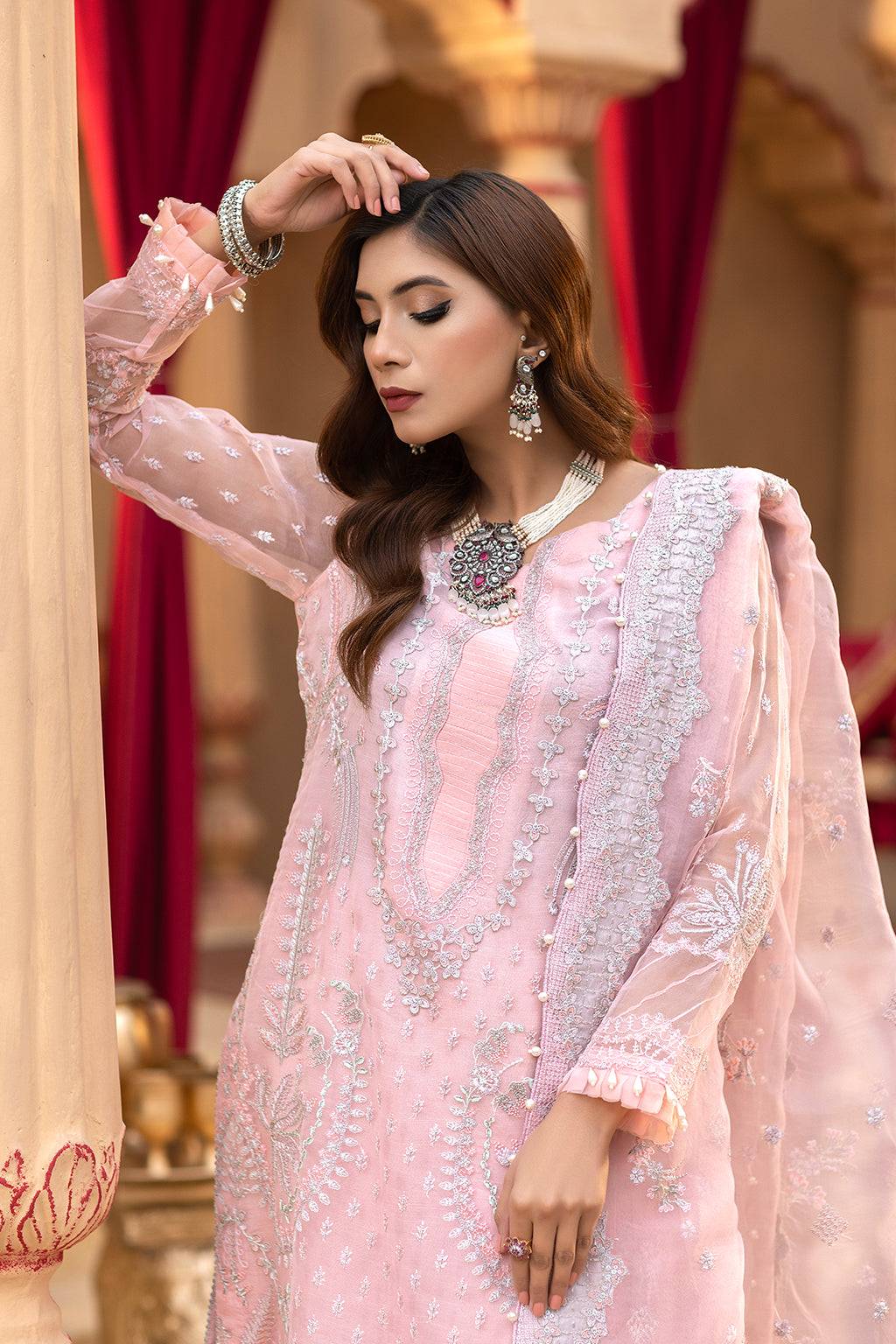 Neeshay | Dastgah Festive Formals | MEHR - Pakistani Designer Dress - by Neeshay | Type: Formal - 100% Original at Saira Sultan