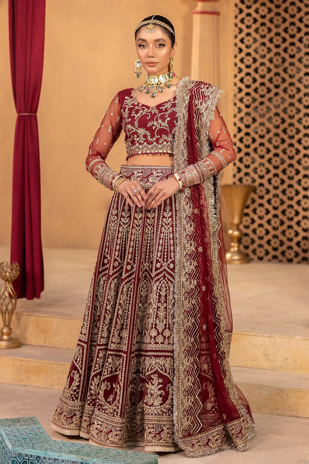 Neeshay | Dastgah Festive Formals | GULNAAR - Pakistani Designer Dress - by Neeshay | Type: Formal - 100% Original at Saira Sultan