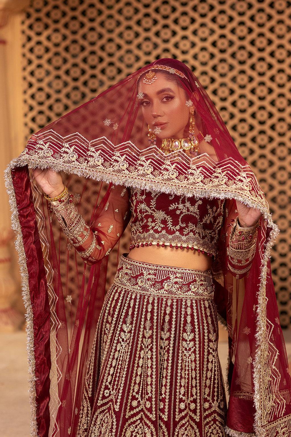 Neeshay | Dastgah Festive Formals | GULNAAR - Pakistani Designer Dress - by Neeshay | Type: Formal - 100% Original at Saira Sultan
