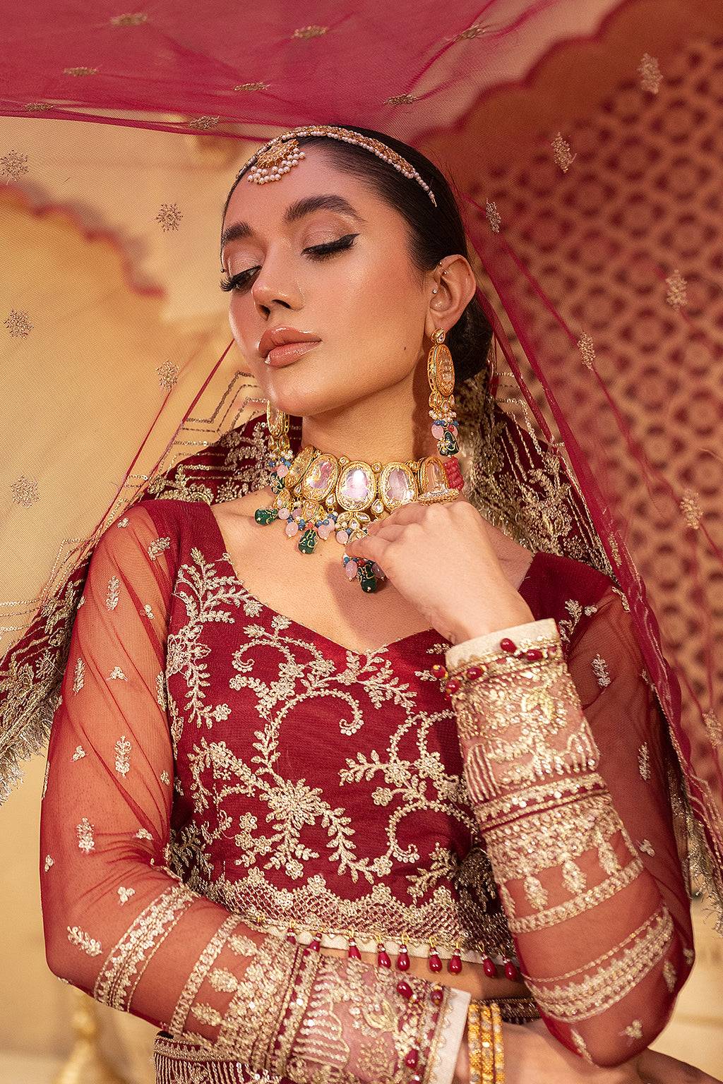 Neeshay | Dastgah Festive Formals | GULNAAR - Pakistani Designer Dress - by Neeshay | Type: Formal - 100% Original at Saira Sultan
