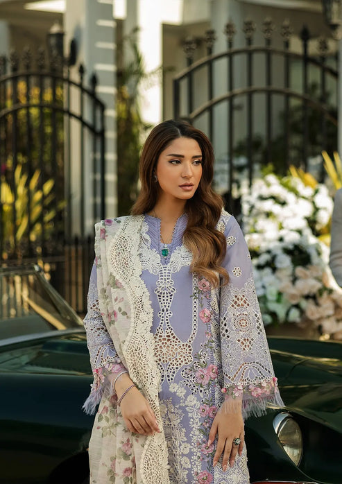 Kahf Premium | Luxury Lawn 25 | KLR-01 Maeve -  Kahf Premium Ladies Clothes -  Saira Sultan