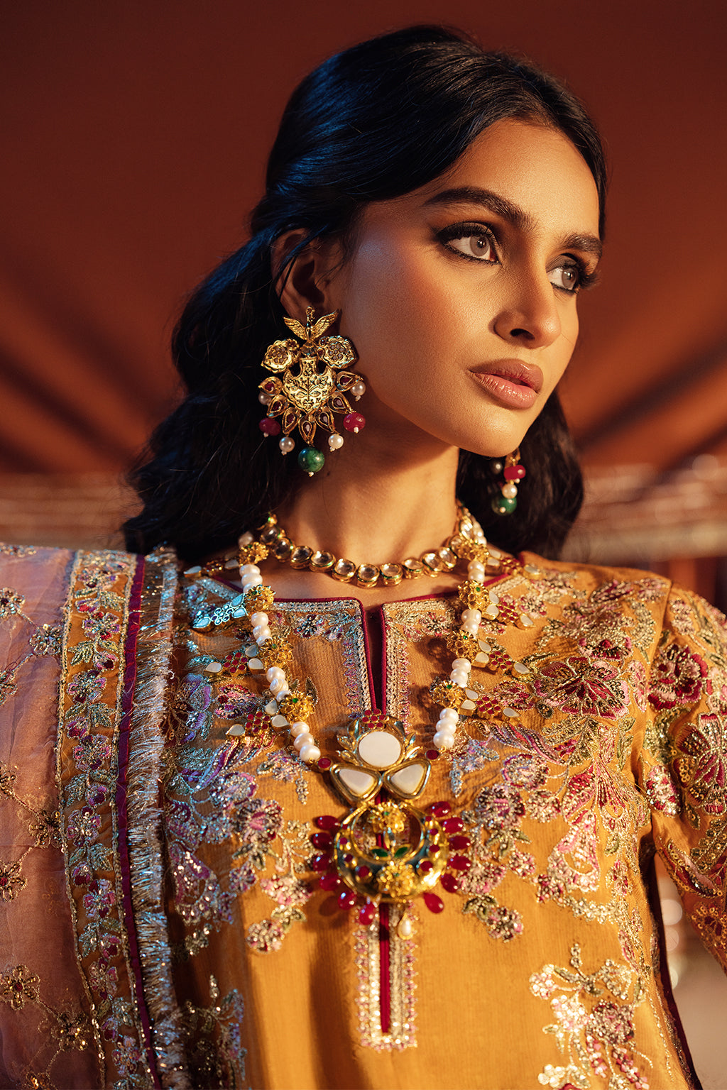 AJR Couture | The Silk Edition 25 | ZAREEN M Mustard Yellow