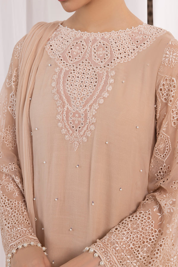 Baroque | Luxury Pret 24 | CHIFFON PR-843 - Pakistani Designer Dress - by Baroque | Type: Luxury - 100% Original at Saira Sultan
