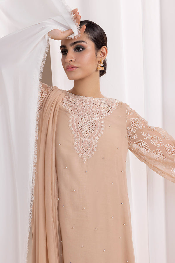 Baroque | Luxury Pret 24 | CHIFFON PR-843 - Pakistani Designer Dress - by Baroque | Type: Luxury - 100% Original at Saira Sultan