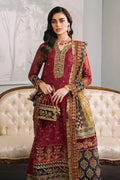 Baroque | Chantelle Embroidered Collection | CH12-07 - Pakistani Designer Dress - by Baroque | Type: Bridal - 100% Original at Saira Sultan
