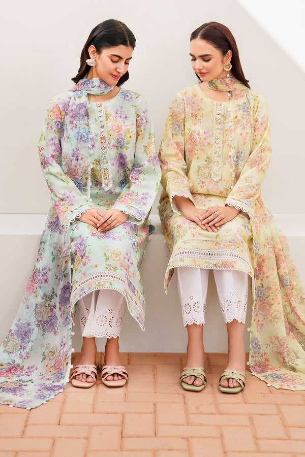 Baroque | Luxury Pret 24 | UF-631 - Pakistani Designer Dress - by Baroque | Type: Luxury - 100% Original at Saira Sultan