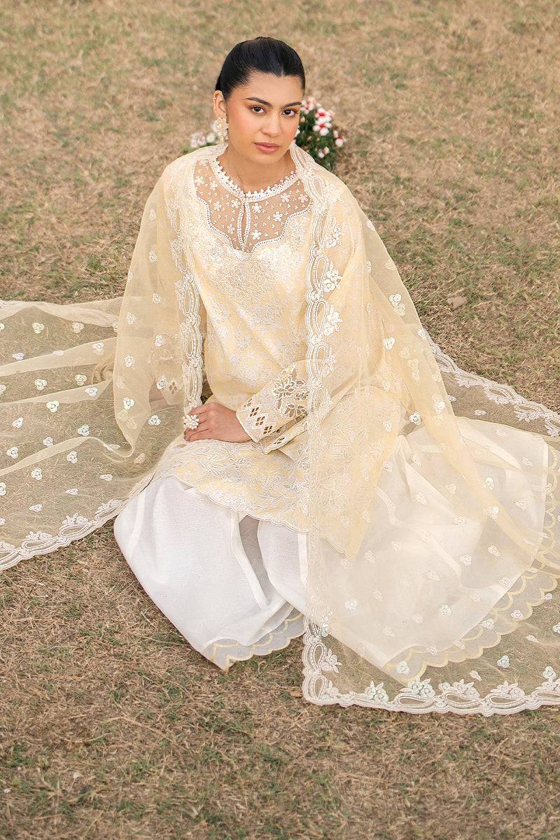 Baroque | Luxury Pret 24 | LAWN UF-607 - Pakistani Designer Dress - by Baroque | Type: Luxury - 100% Original at Saira Sultan