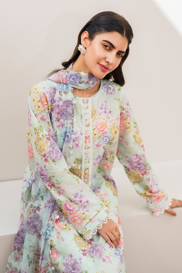Baroque | Luxury Pret 24 | UF-631 - Pakistani Designer Dress - by Baroque | Type: Luxury - 100% Original at Saira Sultan