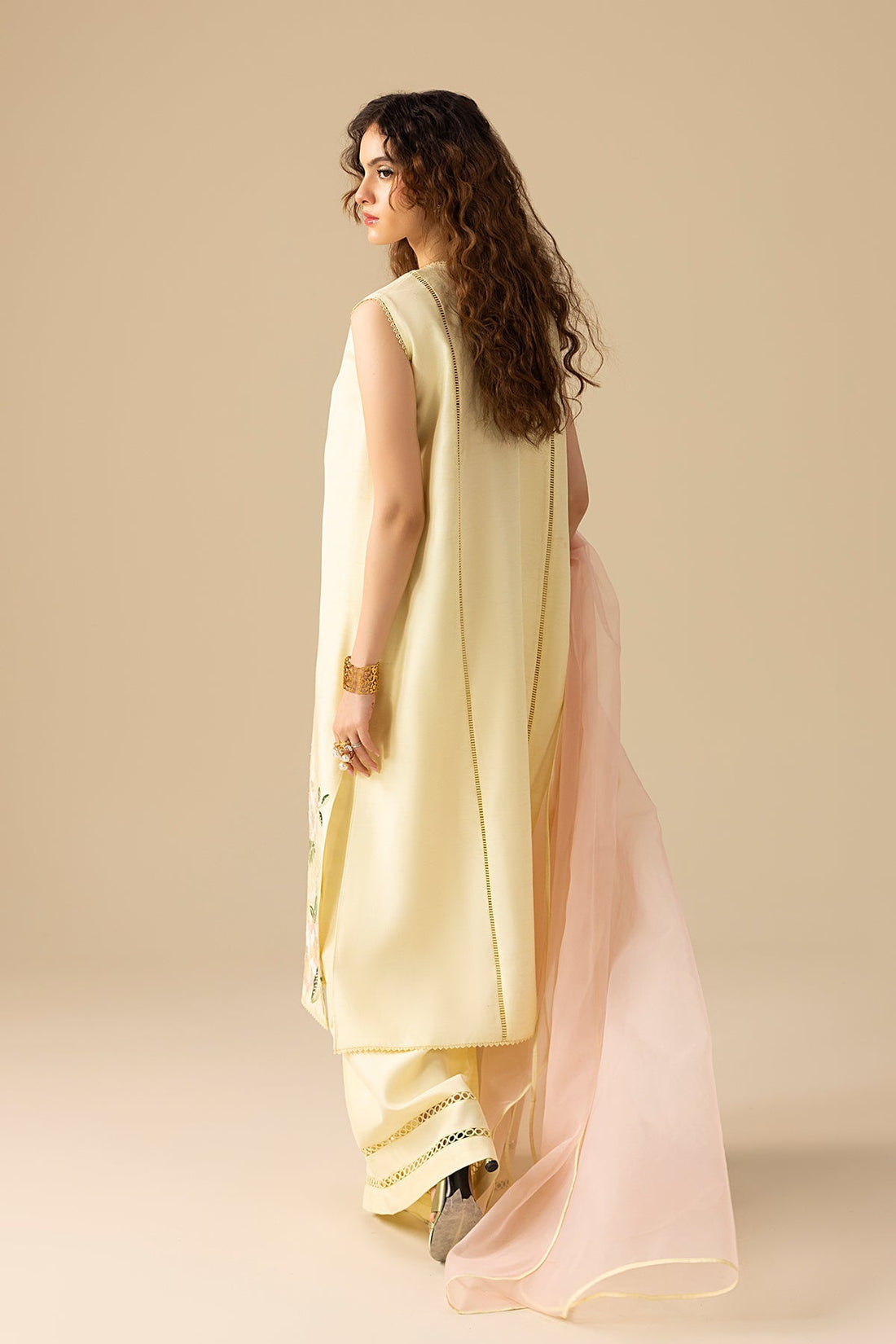 Erum Khan | Lillia Summer Edit | Butter Daze XS Cream Korean Silk