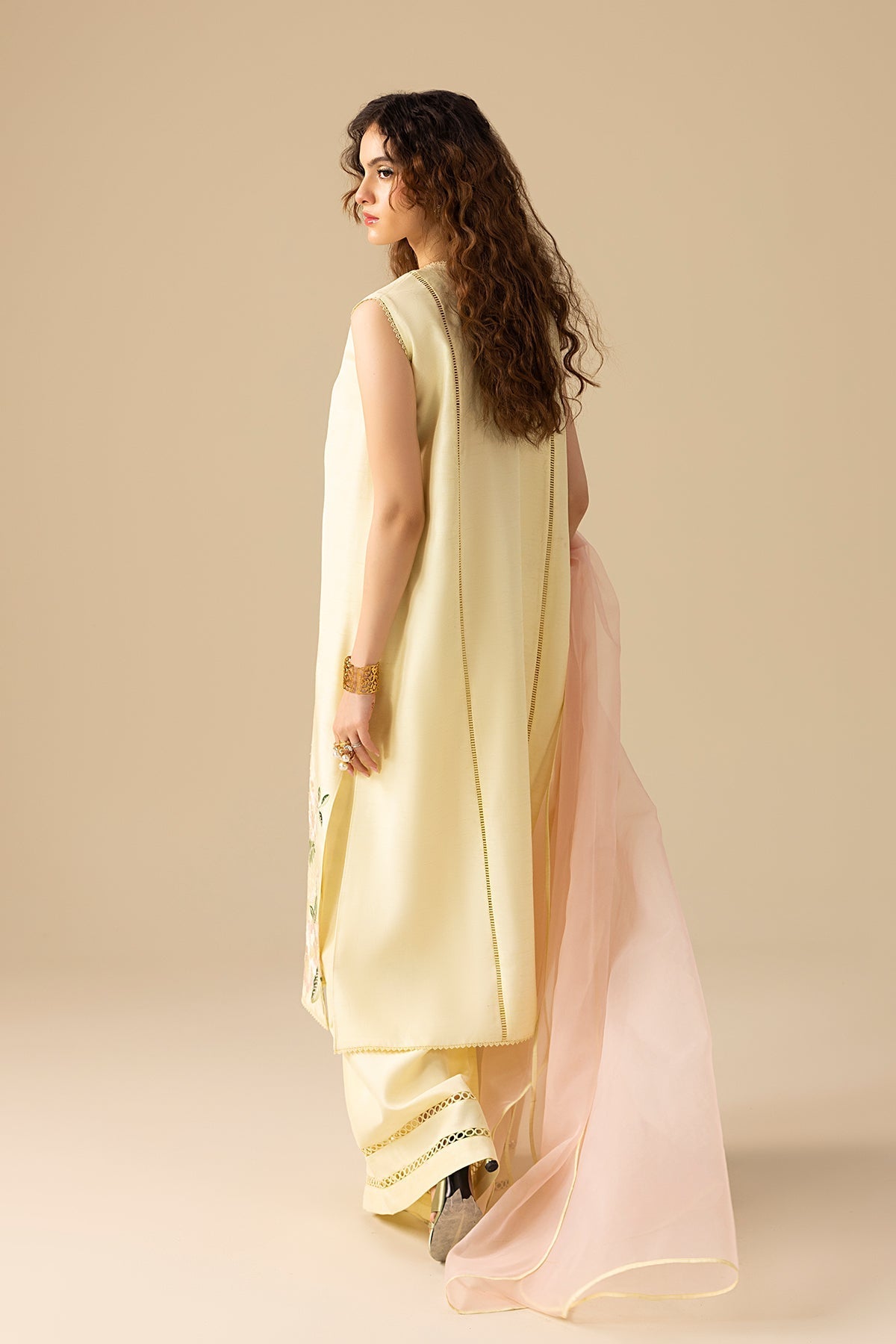 Erum Khan | Lillia Summer Edit | Butter Daze S Cream Korean Silk