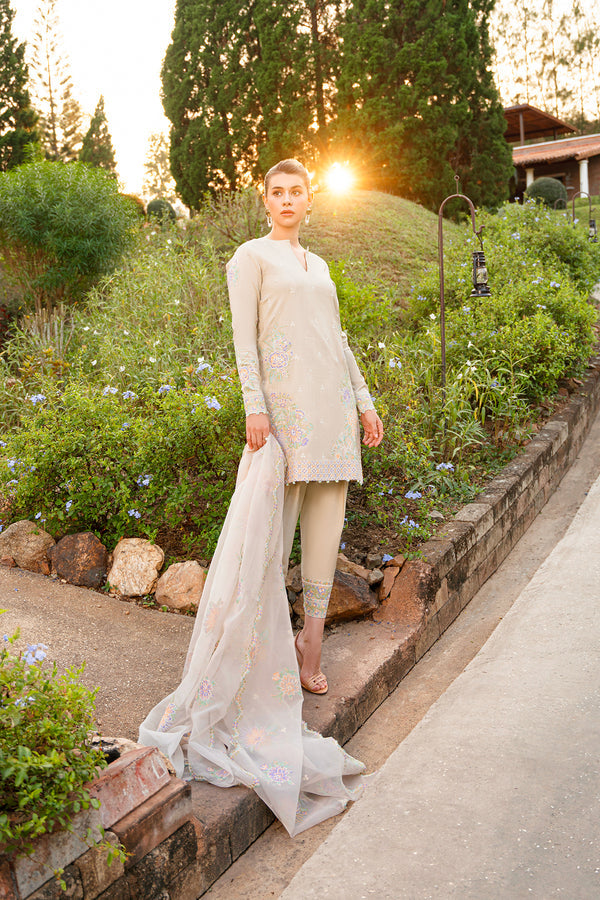 Enzo | Leia Silk Pret | Iris XS Ivory Korean Raw Silk