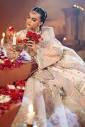 AJR Couture | The Silk Edition 25 | CHANDNI Custom Size Off White Raw Silk
