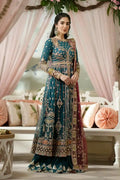 Qalamkar | Dilnaz Wedding Formals | DN-02 SABRINA - Pakistani Designer Dress - by Qalamkar | Type: Bridal - 100% Original at Saira Sultan