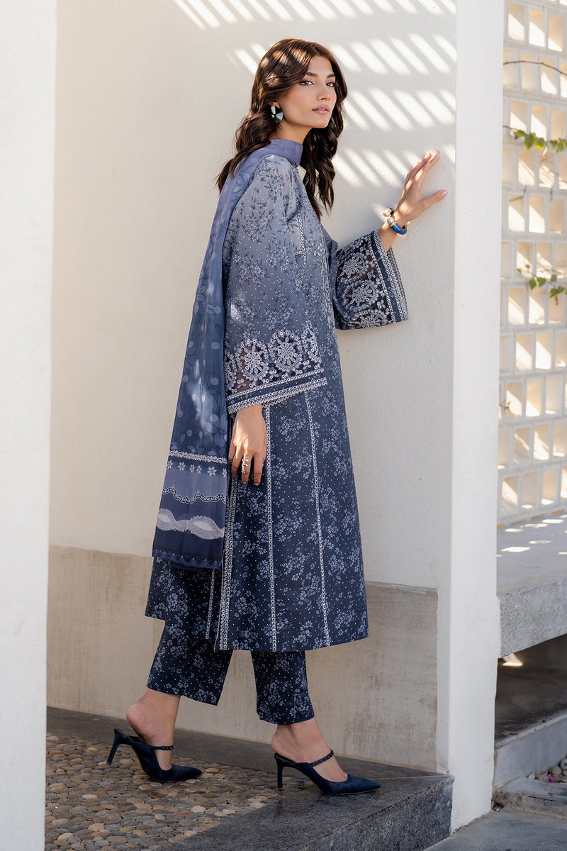Baroque | Luxury Pret 25 | UF-4088 XL Blue Lawn