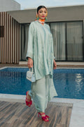 Fahad Hussayn | Lawn Banger | Aqua Babe - Pakistani Designer Dress - by Erum Khan | Type: Ladies Clothes - 100% Original at Saira Sultan