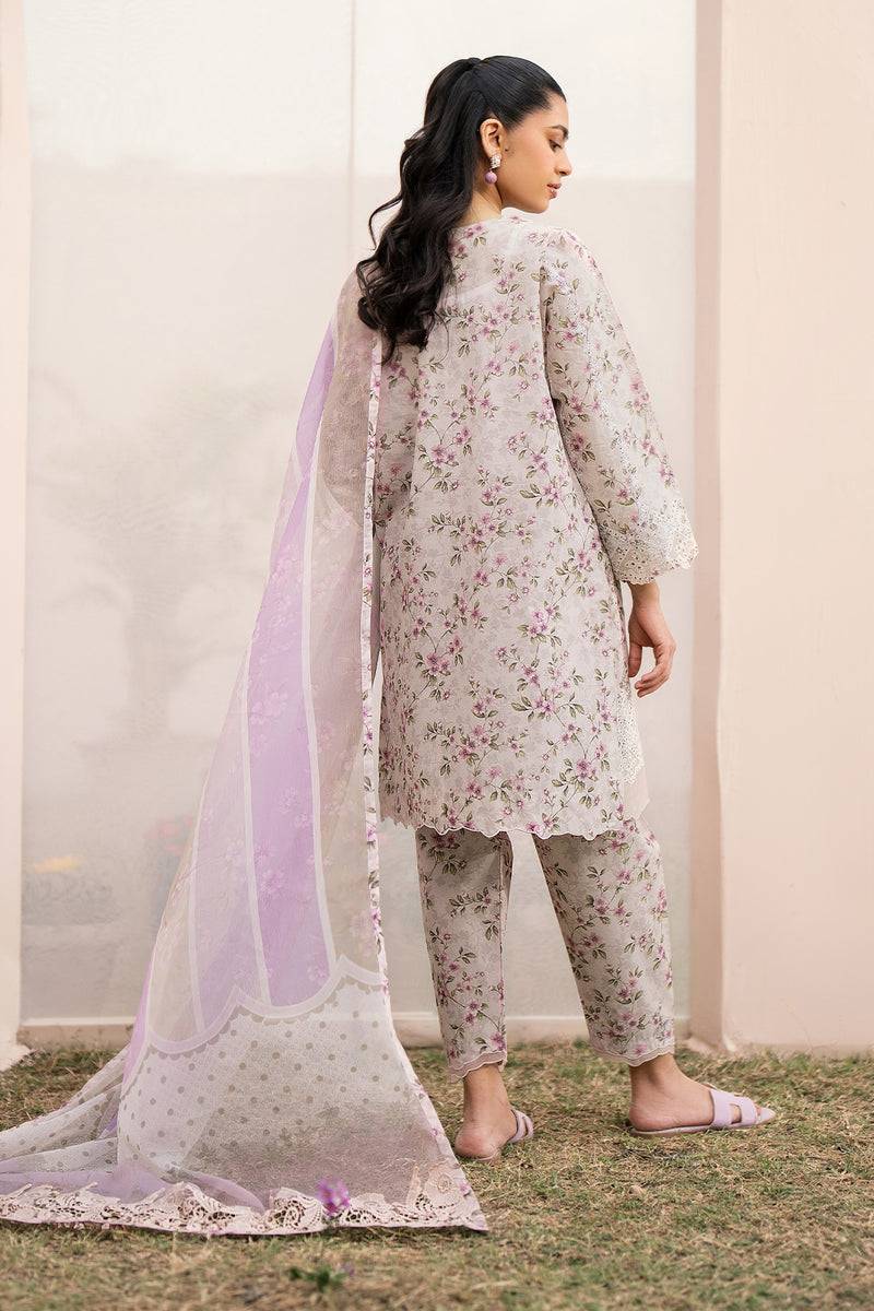Baroque | Luxury Pret 24 | LAWN UF-610 - Pakistani Designer Dress - by Baroque | Type: Luxury - 100% Original at Saira Sultan