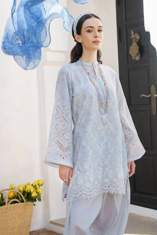 Baroque | Luxury Pret 24 | LAWN UF-582 - Pakistani Designer Dress - by Baroque | Type: Luxury - 100% Original at Saira Sultan