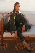 Baroque | Luxury Pret 25 | UF-4064 XL Olive Green Lawn