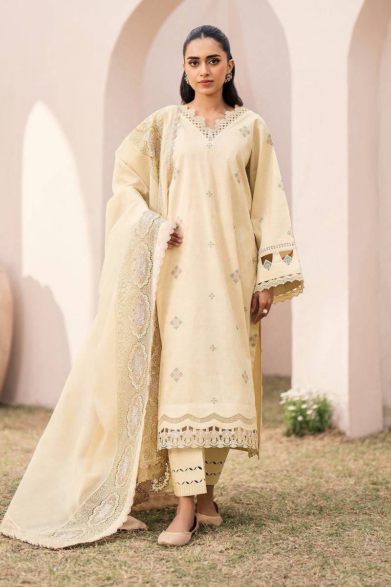 Baroque | Luxury Pret 24 | JACQUARD LAWN UF-612 - Pakistani Designer Dress - by Baroque | Type: Luxury - 100% Original at Saira Sultan