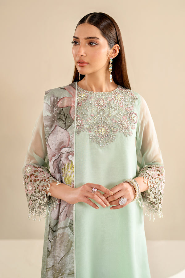 Baroque | Luxury Pret 24 | CHIFFON PR-920 - Pakistani Designer Dress - by Baroque | Type: Luxury - 100% Original at Saira Sultan