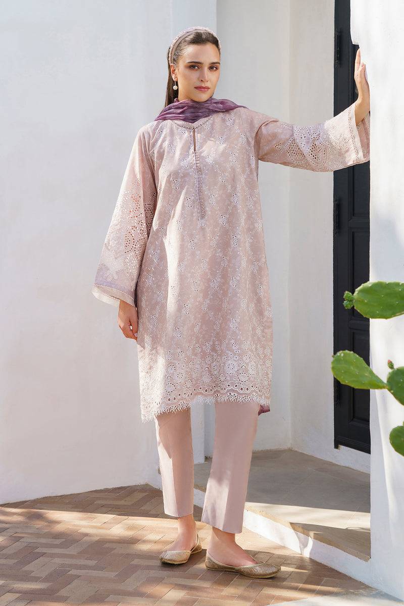 Baroque | Luxury Pret 24 | LAWN UF-583 - Pakistani Designer Dress - by Baroque | Type: Luxury - 100% Original at Saira Sultan