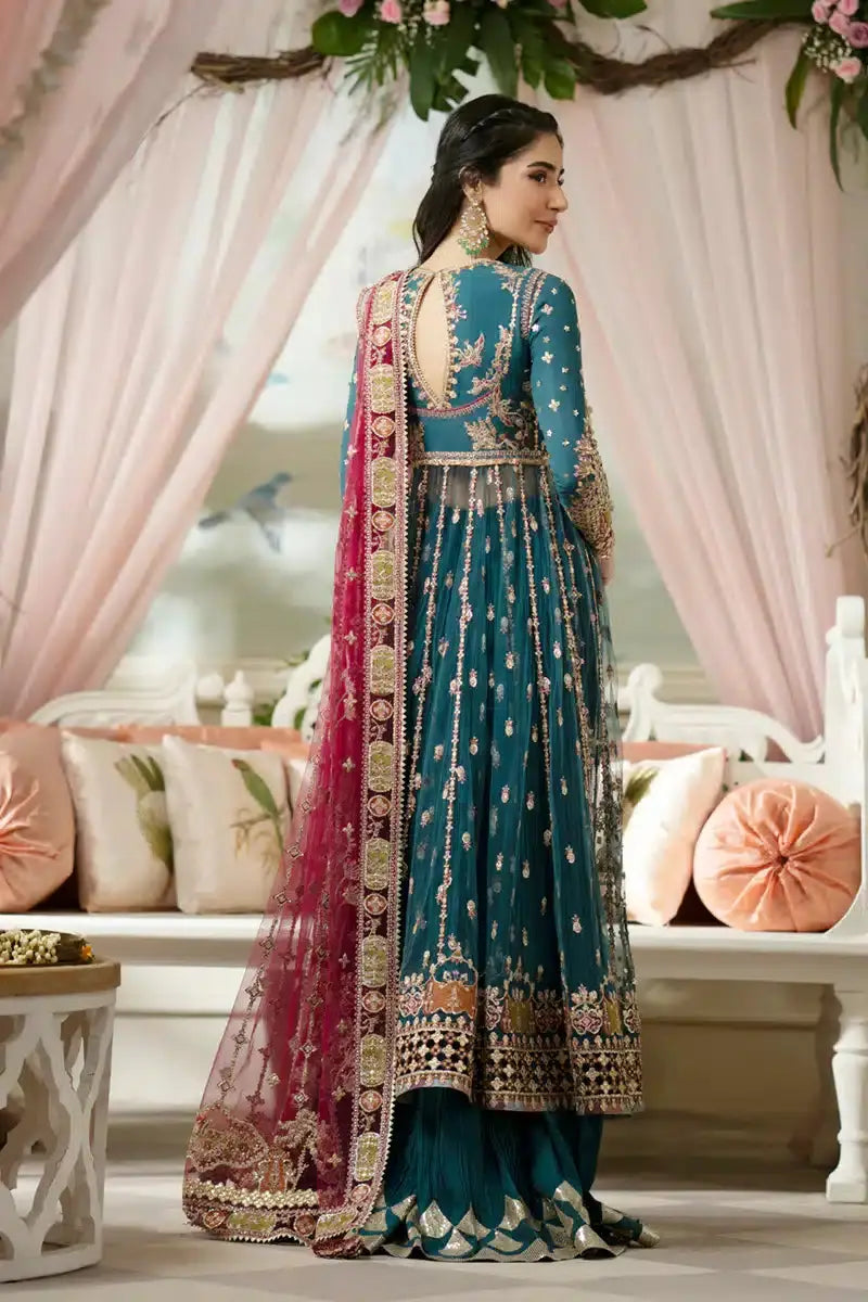 Qalamkar | Dilnaz Wedding Formals | DN-02 SABRINA - Pakistani Designer Dress - by Qalamkar | Type: Bridal - 100% Original at Saira Sultan