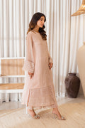 Azure | Ensembles Embroidered Formals | Rosy Glow S Light Pink Chiffon