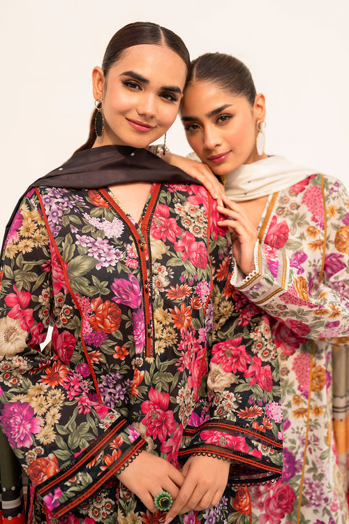 Baroque | Luxury Pret 24 | LAWN UF-667 - Pakistani Designer Dress - by Baroque | Type: Luxury - 100% Original at Saira Sultan