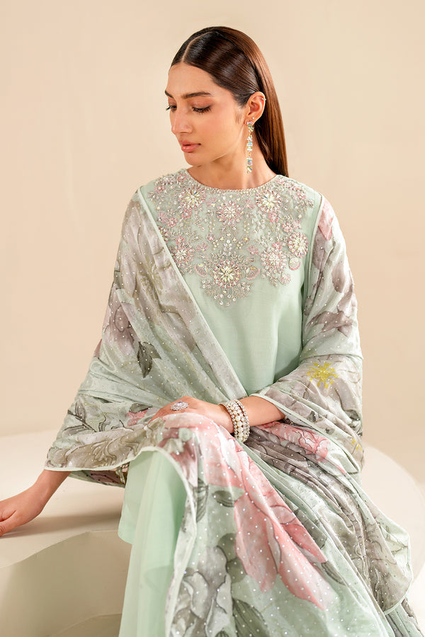 Baroque | Luxury Pret 24 | CHIFFON PR-920 - Pakistani Designer Dress - by Baroque | Type: Luxury - 100% Original at Saira Sultan