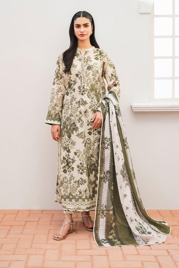 Baroque | Luxury Pret 24 | UF-636 - Pakistani Designer Dress - by Baroque | Type: Luxury - 100% Original at Saira Sultan