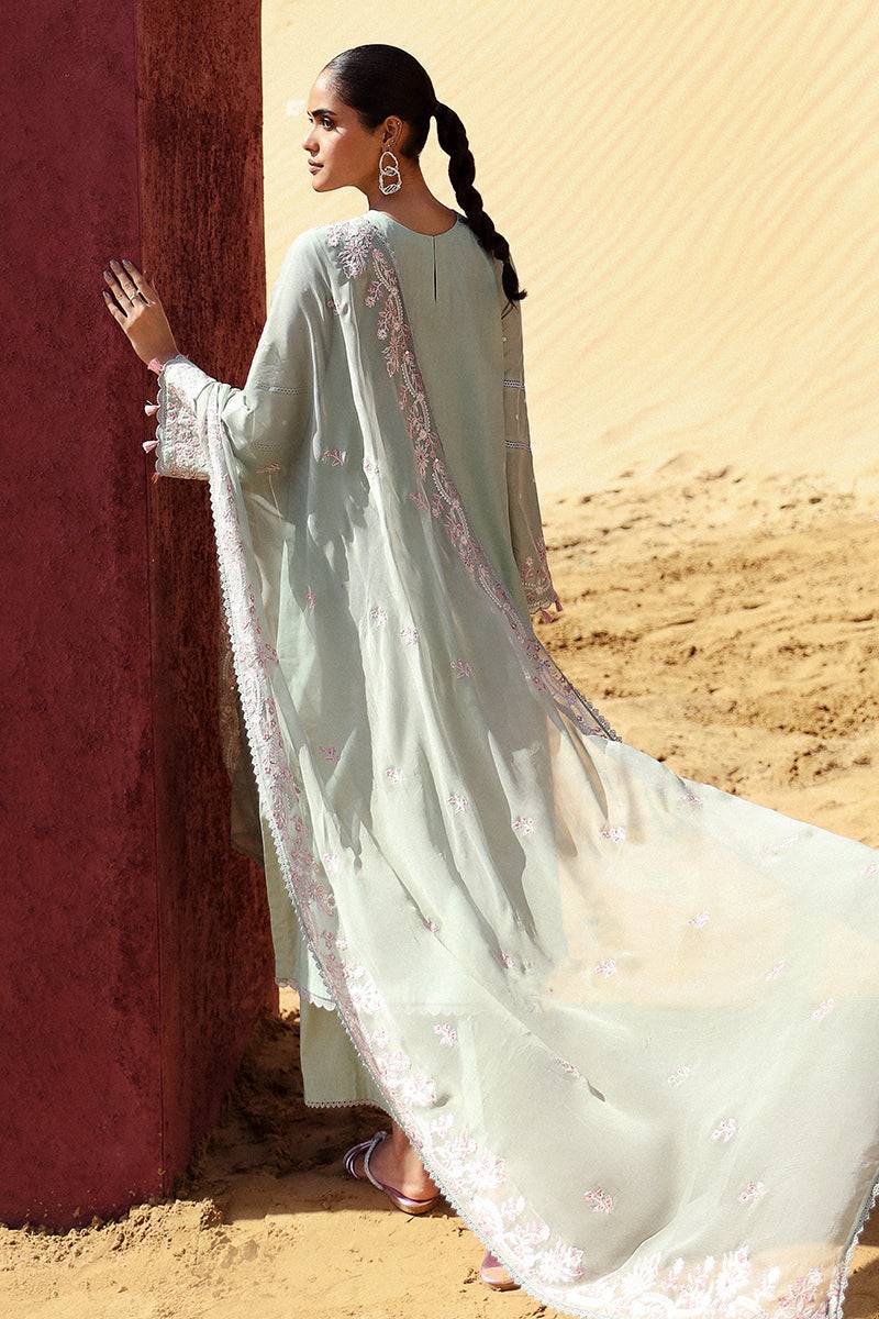 Cross Stitch | Eid Lawn 24 | MYSTIC VERVE - Pakistani Designer Dress - by Cross Stitch | Type: Luxury - 100% Original at Saira Sultan