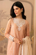 Cross Stitch | Luxe Atelier 24 | CORAL CASCADE - Pakistani Designer Dress - by Cross Stitch | Type: Luxury - 100% Original at Saira Sultan